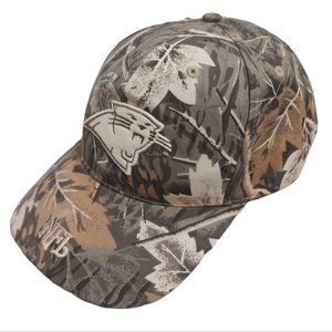 NFL Carolina Panthers Football Baseball Cap Hat Adjustable Velcro Camo